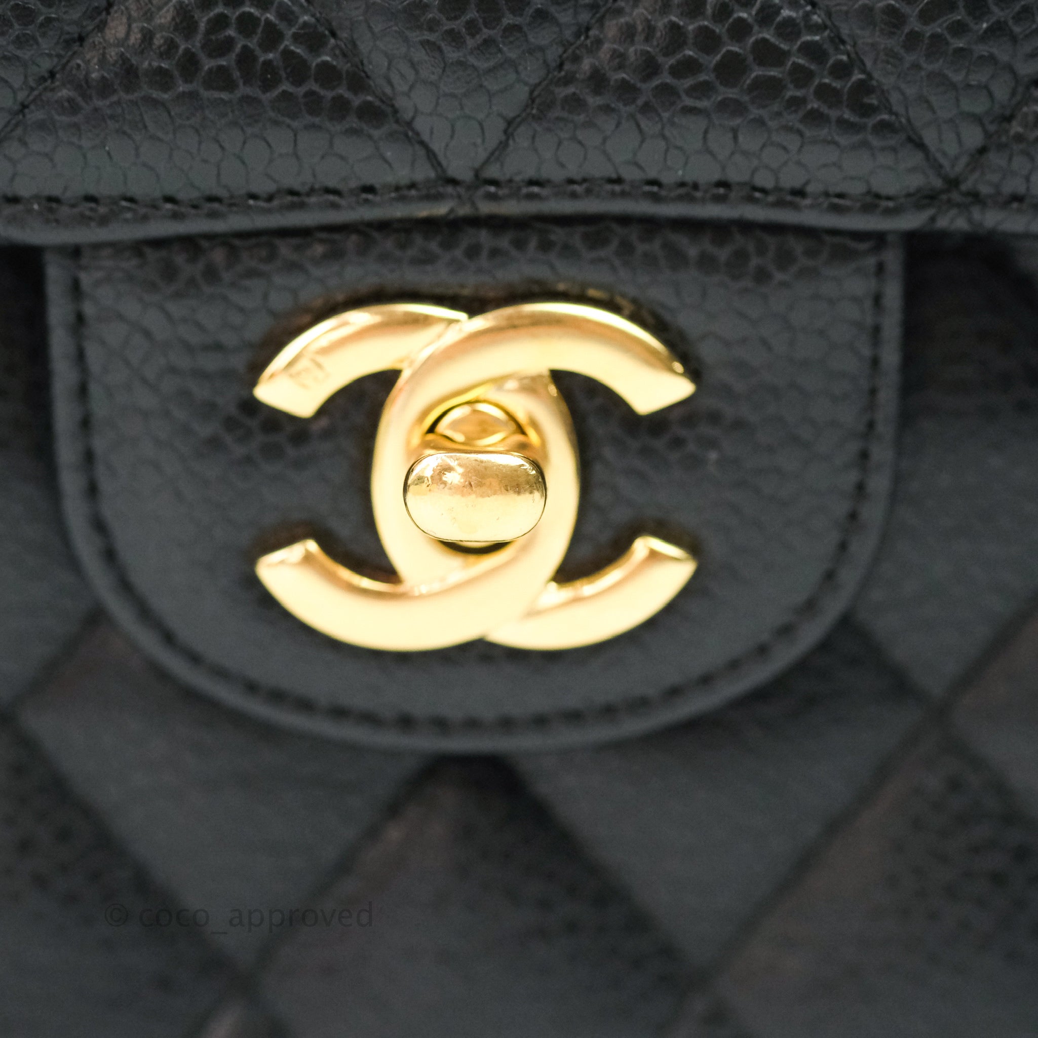 Chanel Classic M/L Medium Double Flap Bag Pink Caviar 24K Gold Hardwar –  Coco Approved Studio
