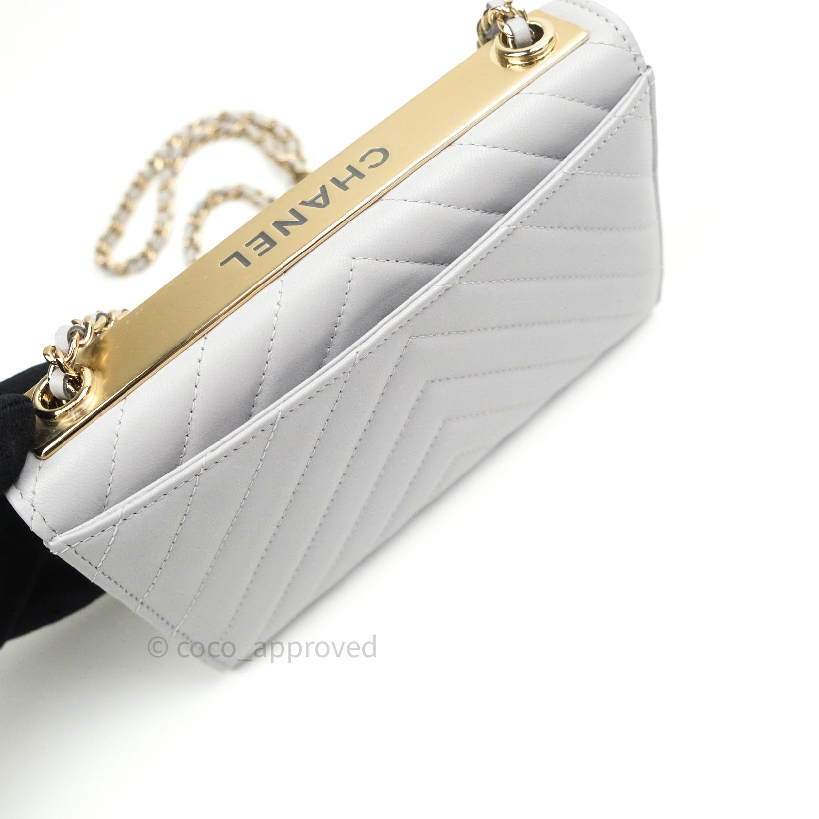 Chanel Trendy CC WOC Wallet on Chain Pink Pastel Lambskin Gold Hardware   Tín đồ hàng hiệu