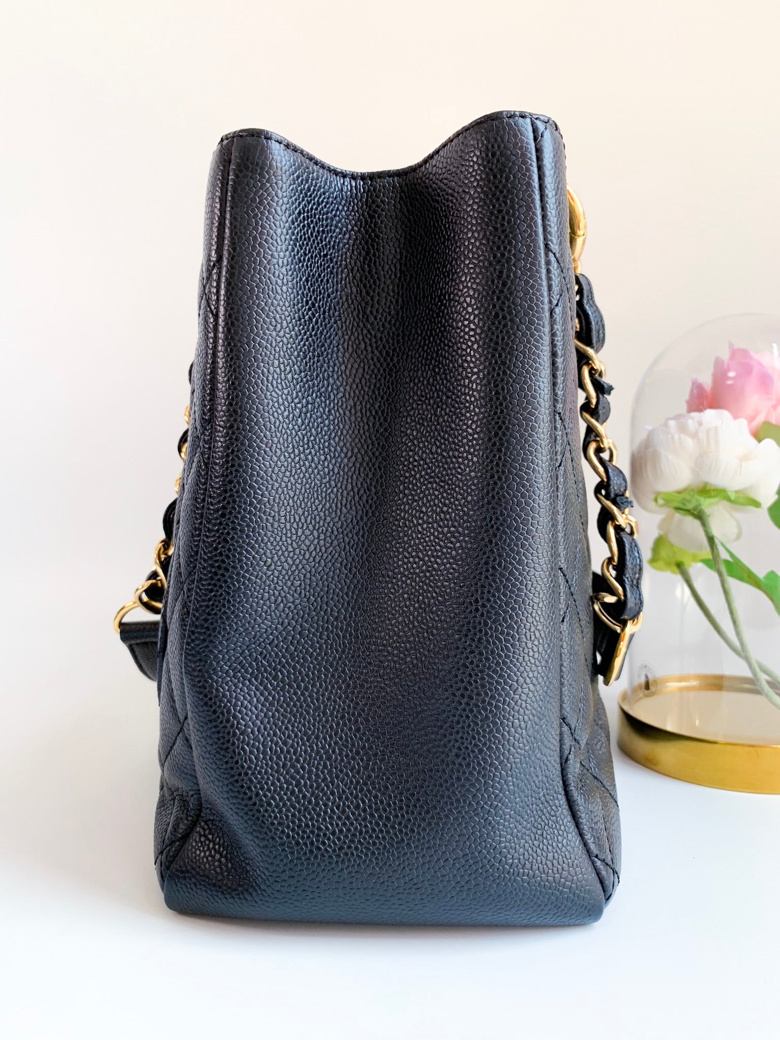 Chanel Petite Shopping Tote - Dress Raleigh Consignment