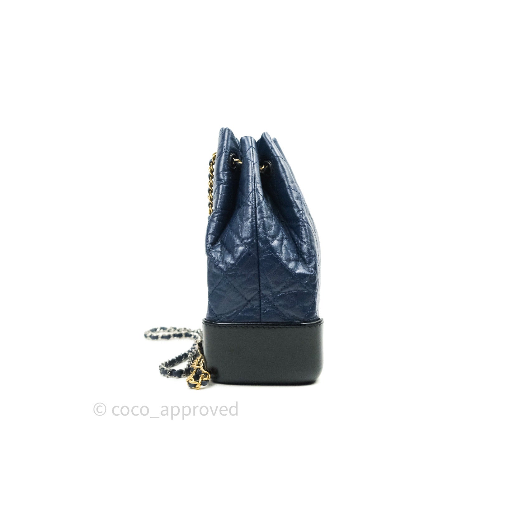 Chanel Gabrielle Backpack Black - Kaialux