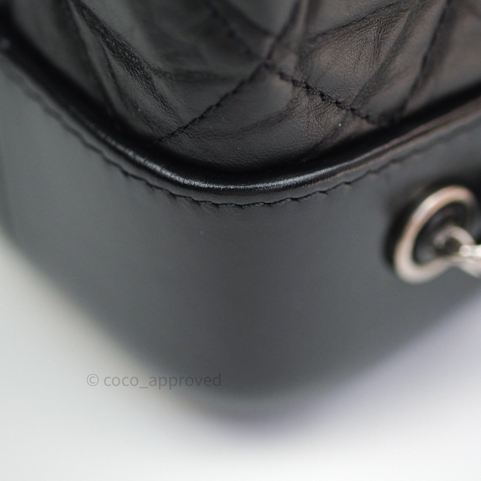 Gabrielle leather backpack Chanel Black in Leather - 33114508