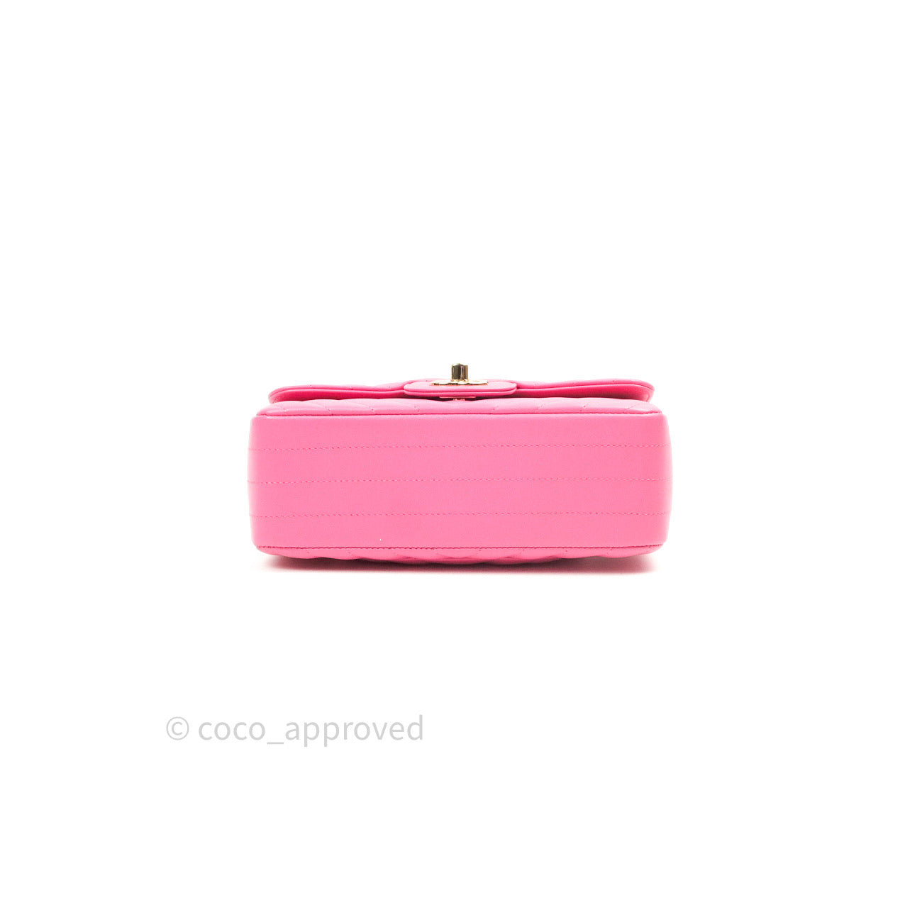 Chanel Quilted Mini O Case Pink Lambskin Silver Hardware – Coco Approved  Studio
