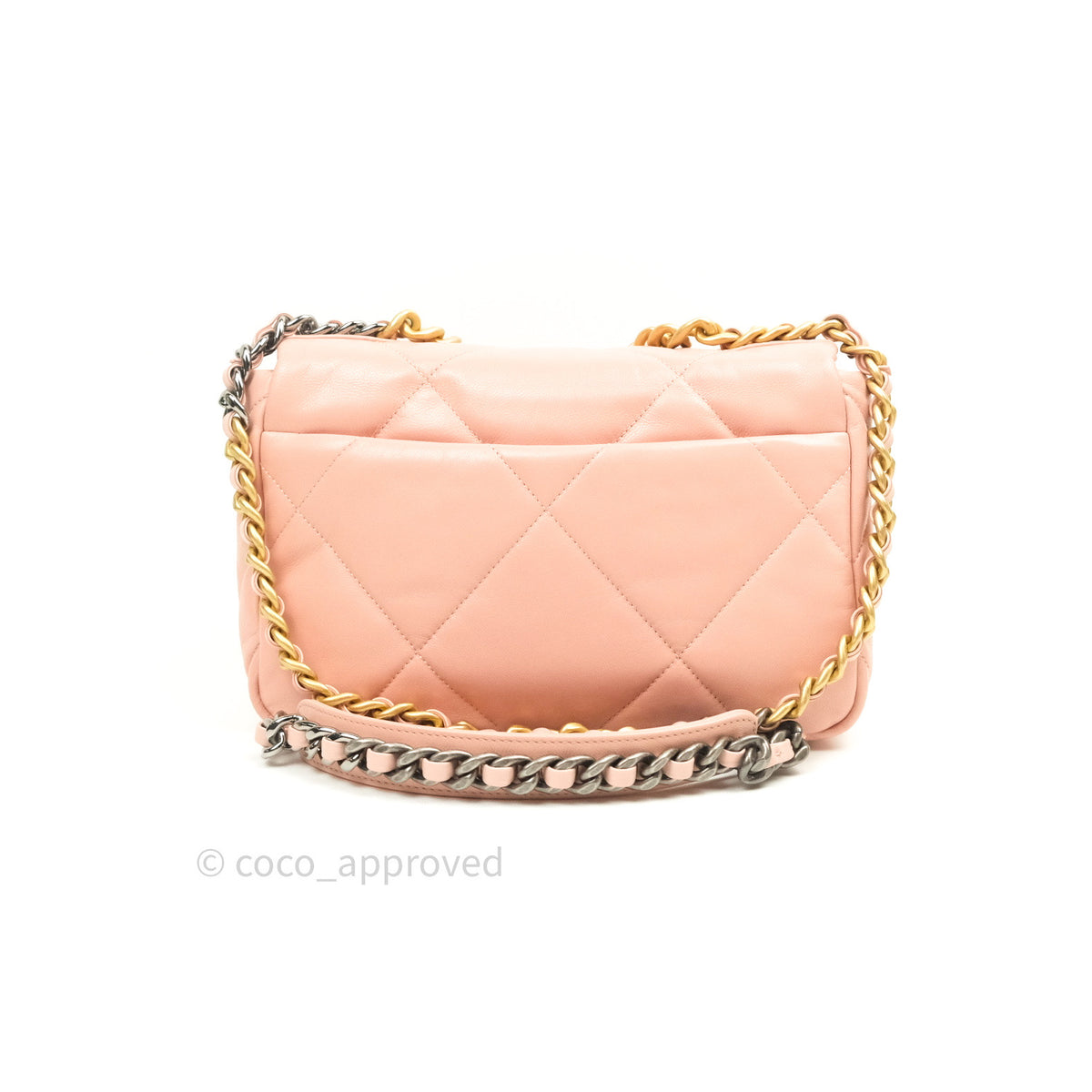 Chanel 19 Small Goatskin Rose Pink Mixed Hardware – Coco Approved