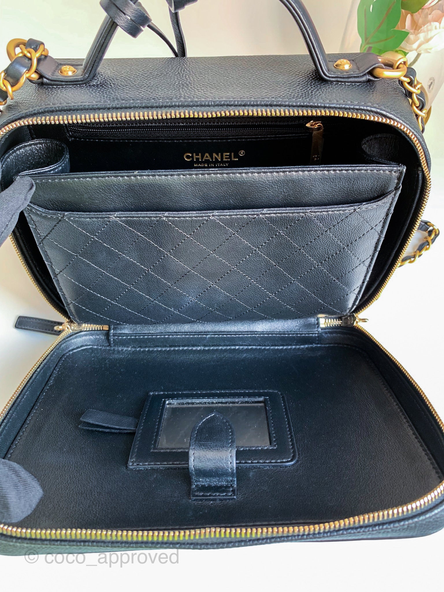 chanel lunch bag