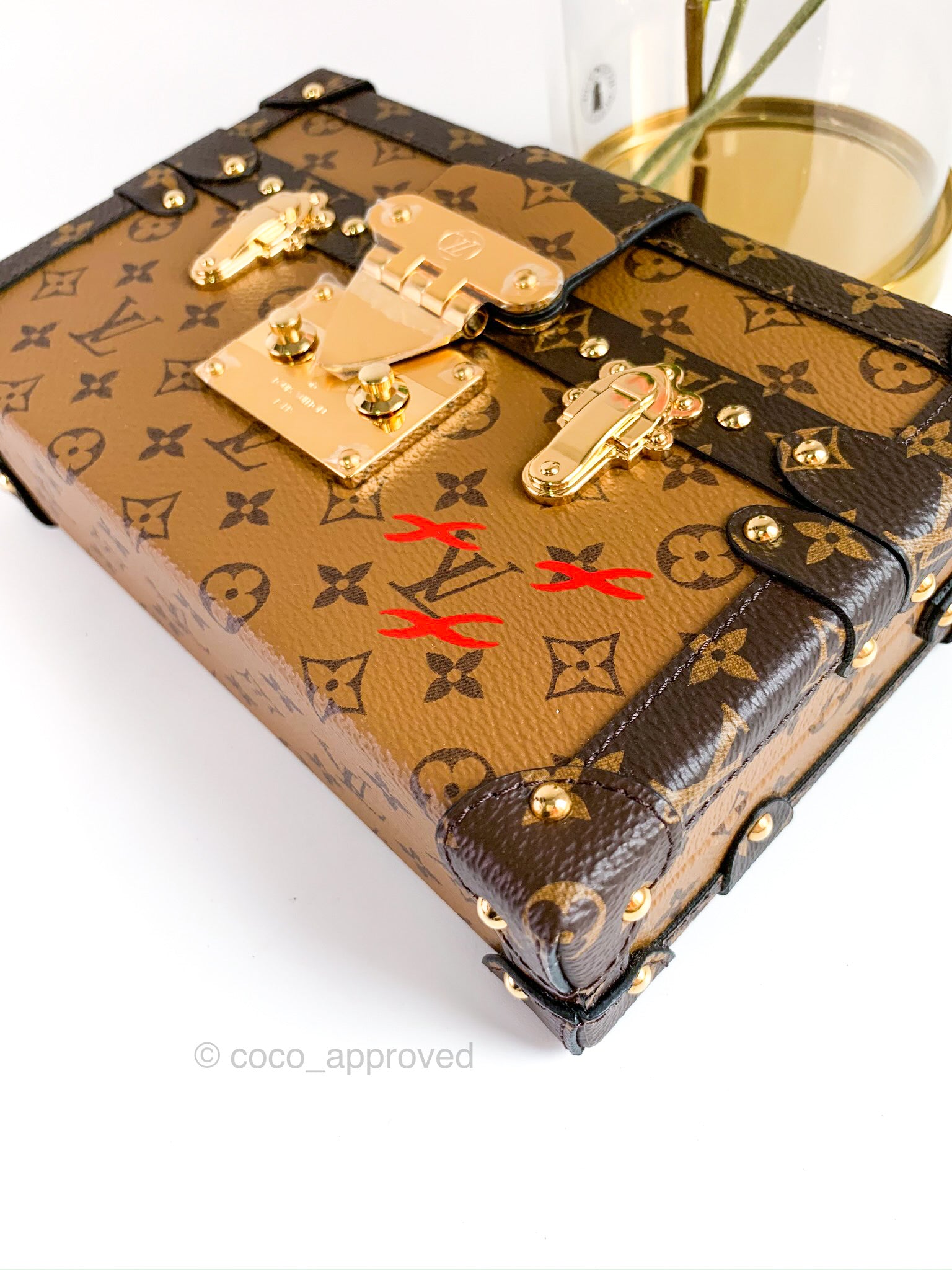 Petite Malle Monogram Reverse Canvas - Handbags