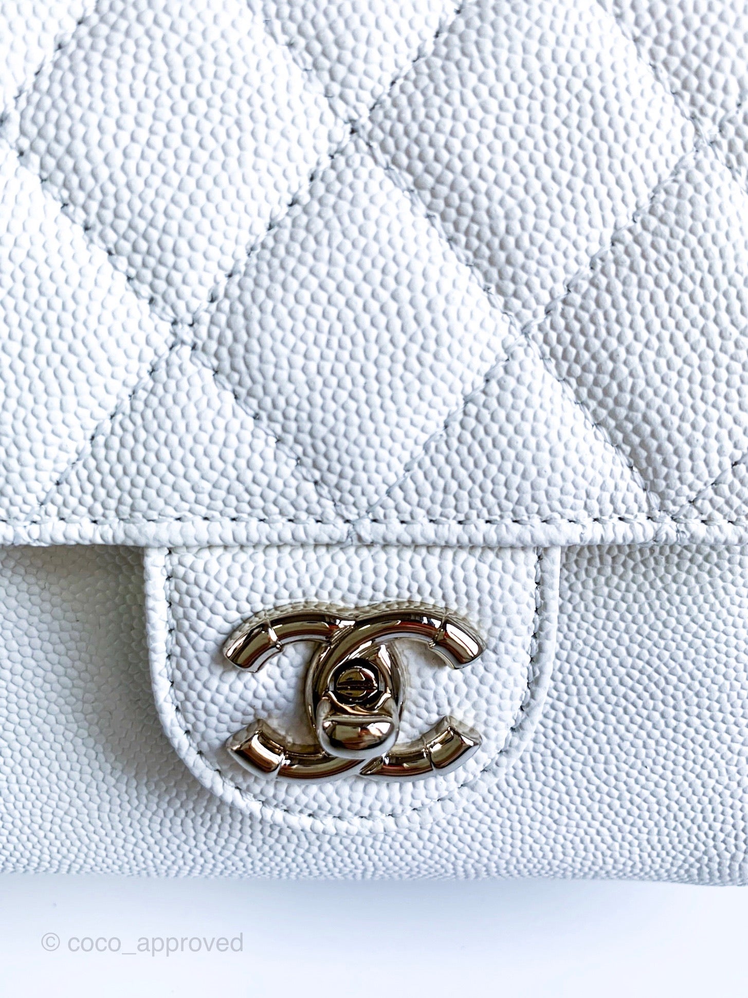 Chanel Caviar Quilted Small CC Day Backpack Ivory Light Gold Hardware –  Coco Approved Studio