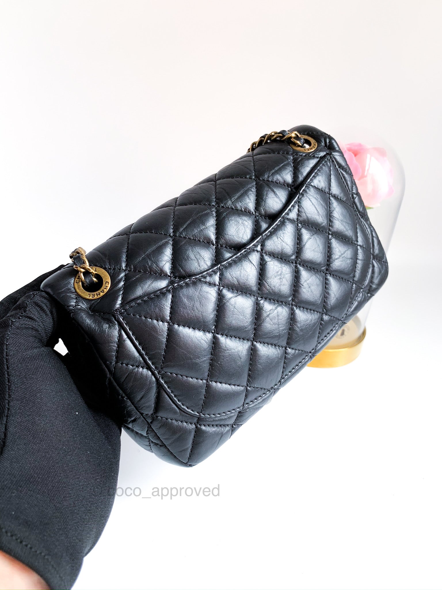 Chanel Black Medallion Flap Bag – The Closet