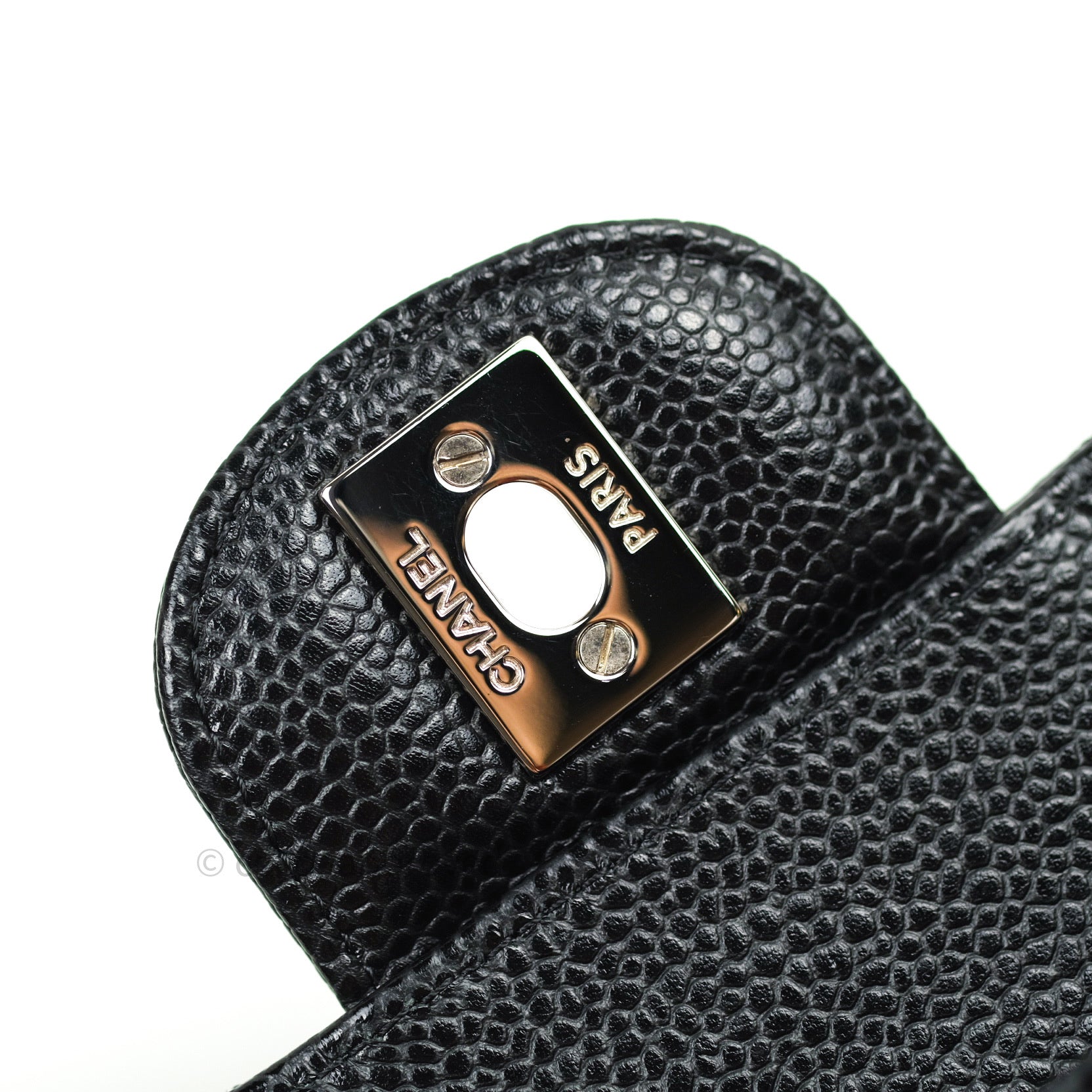Chanel Classic Small S/M Flap Black Caviar Silver Hardware – Coco Approved  Studio