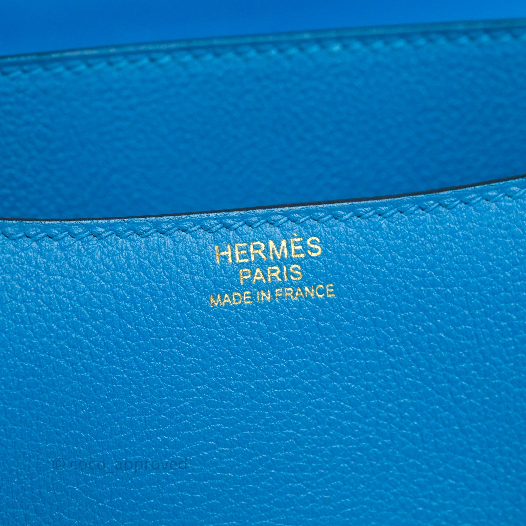 Hermes Constance 24 Beton Evercolor Rose Gold Hardware #D