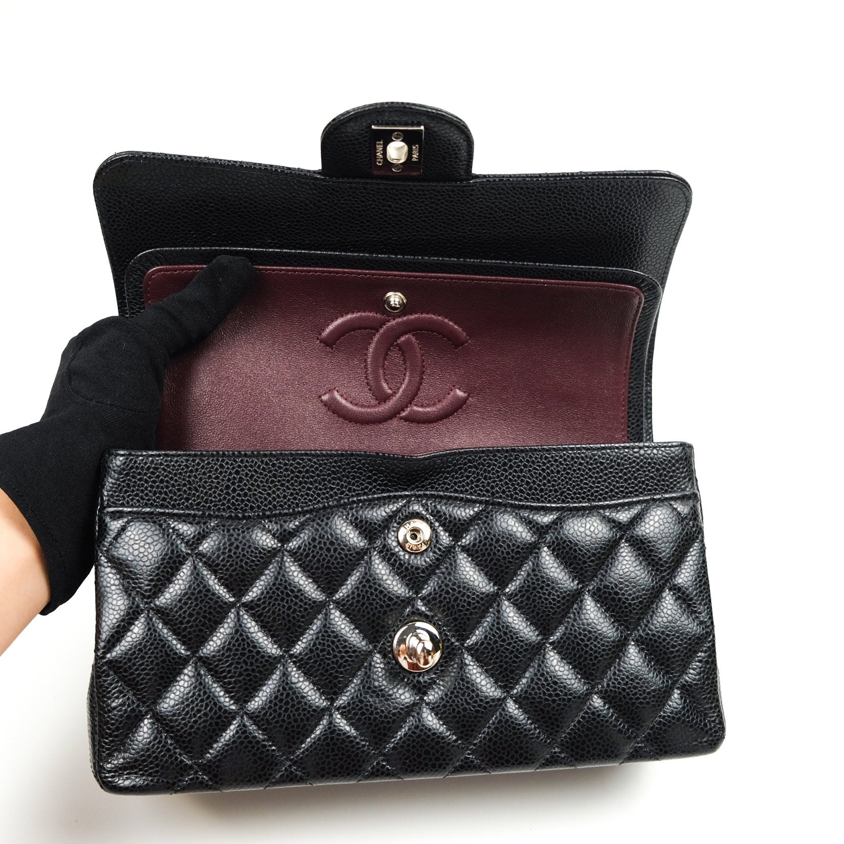 Chanel Small Black Classic Flap Bag GHW ○ Labellov ○ Buy and Sell Authentic  Luxury