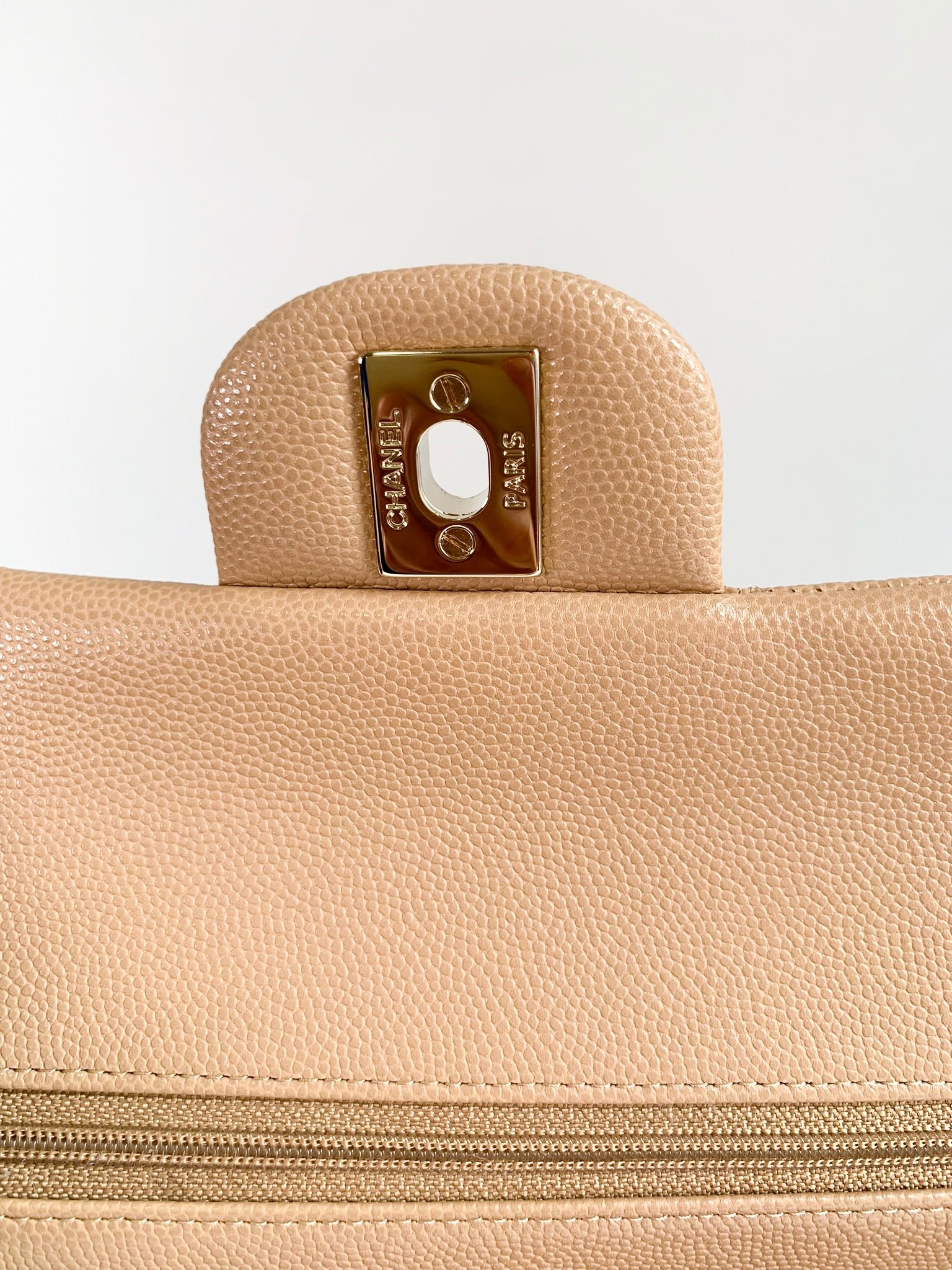 brown chanel purse