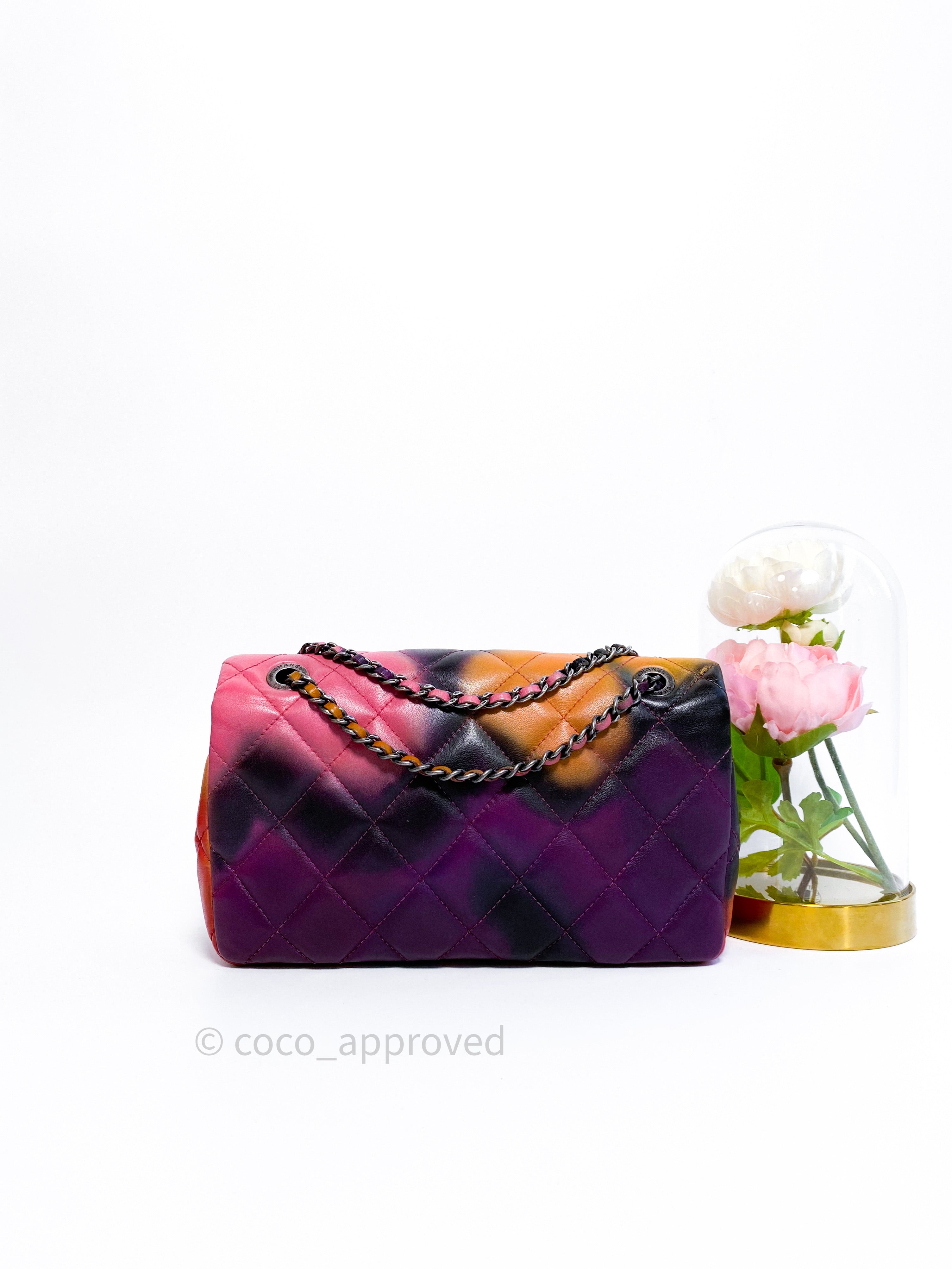 Chanel Black Flower Camellia Stitch Patent Leather Tote   Drouotcom