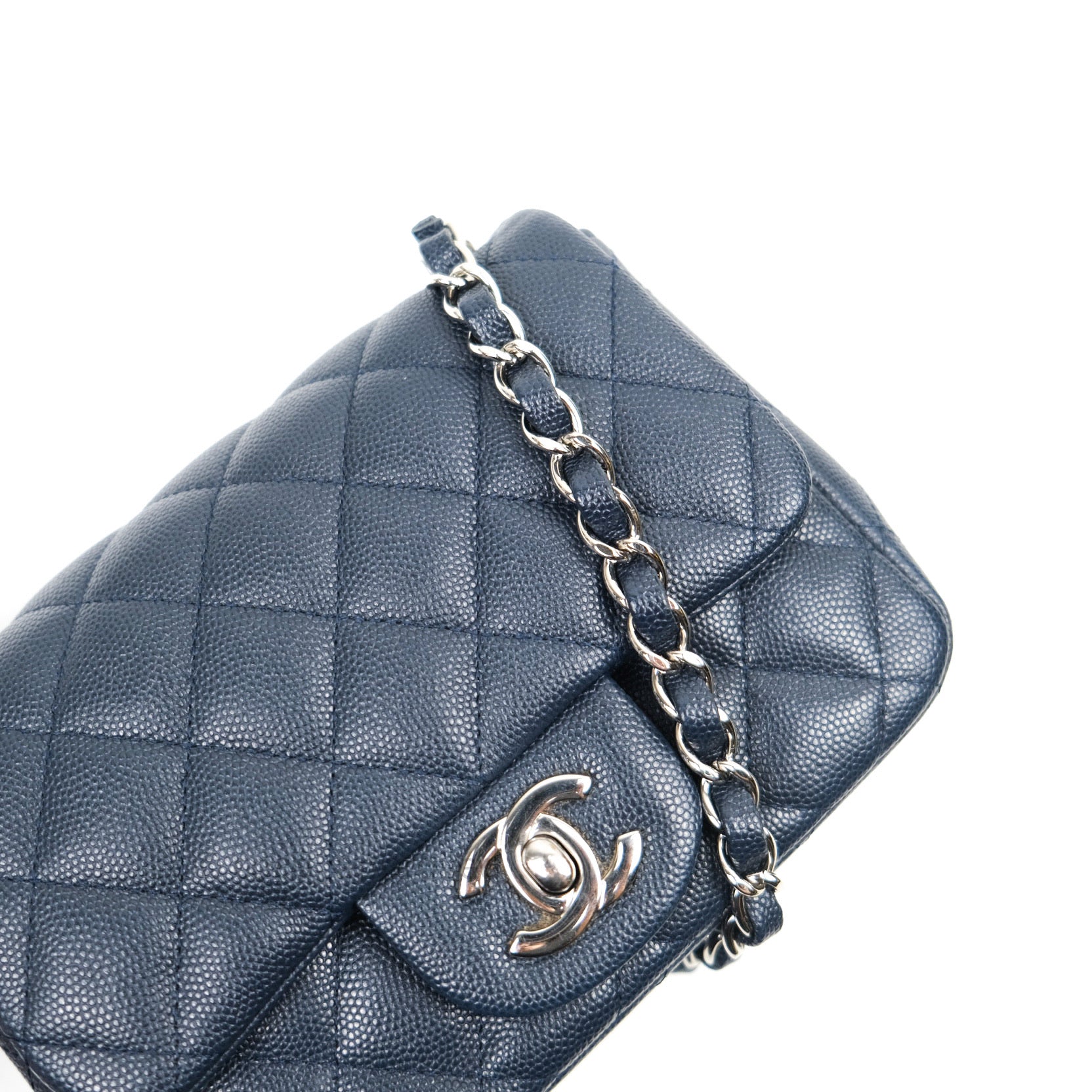 SOLD. Chanel Mini Caviar bag