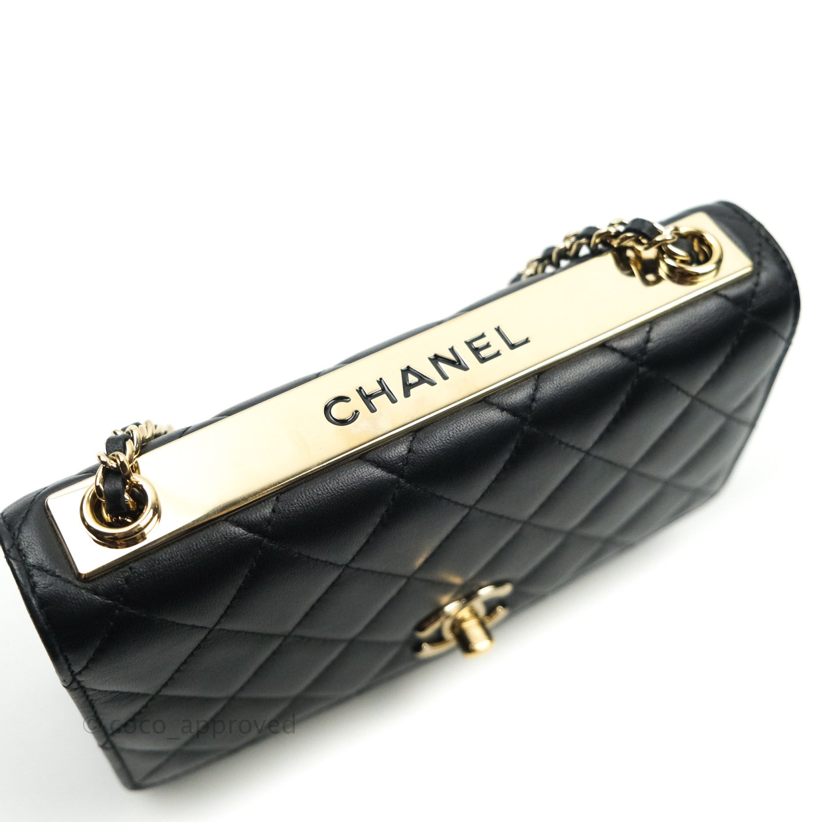 Chanel Trendy WOC Grey Lambskin gold hardwareVintageUnited