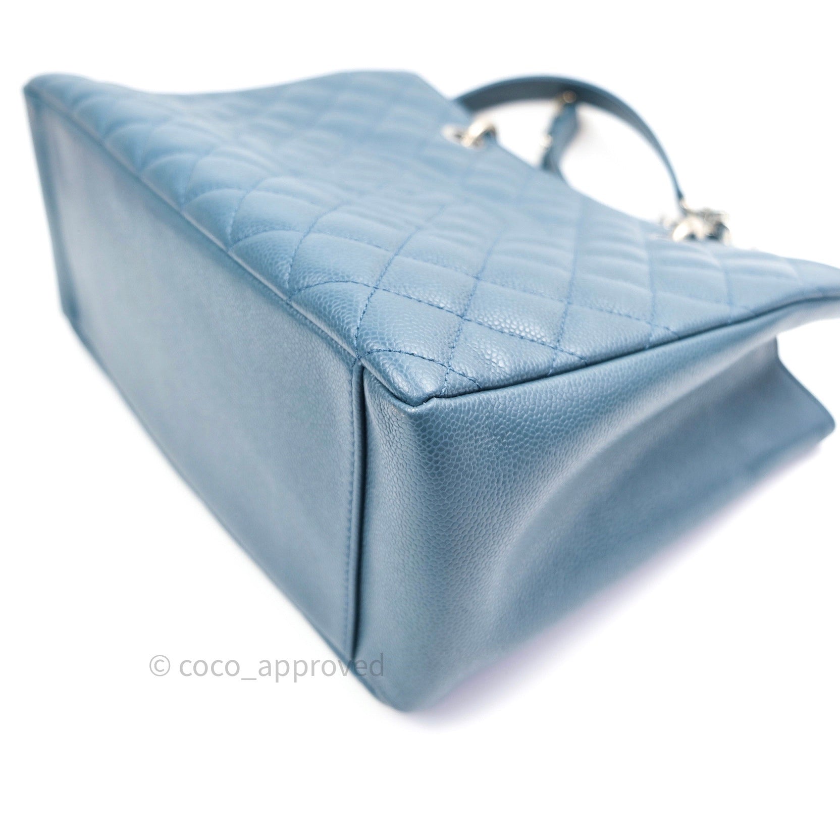 Chanel Classic Timeless Shopping Tote - Blue Totes, Handbags - CHA874654