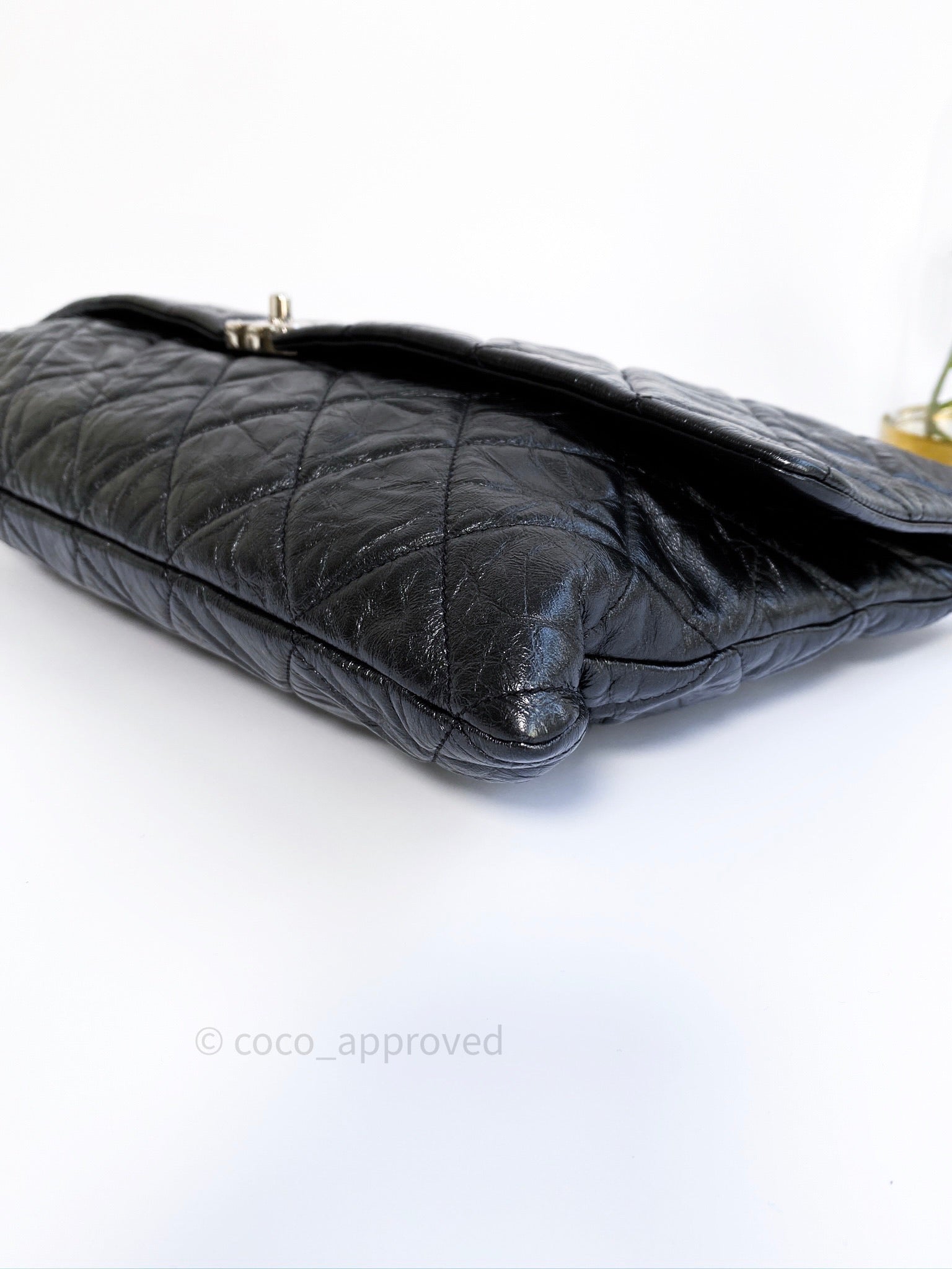 Chanel Big Bang Chain Flap Bag Metallic Crumpled Calfskin – Vintage by Misty