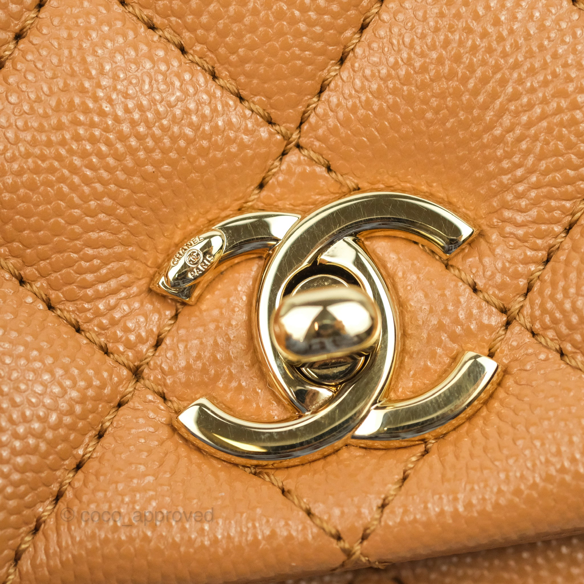 chanel classic flap with top handle handbag