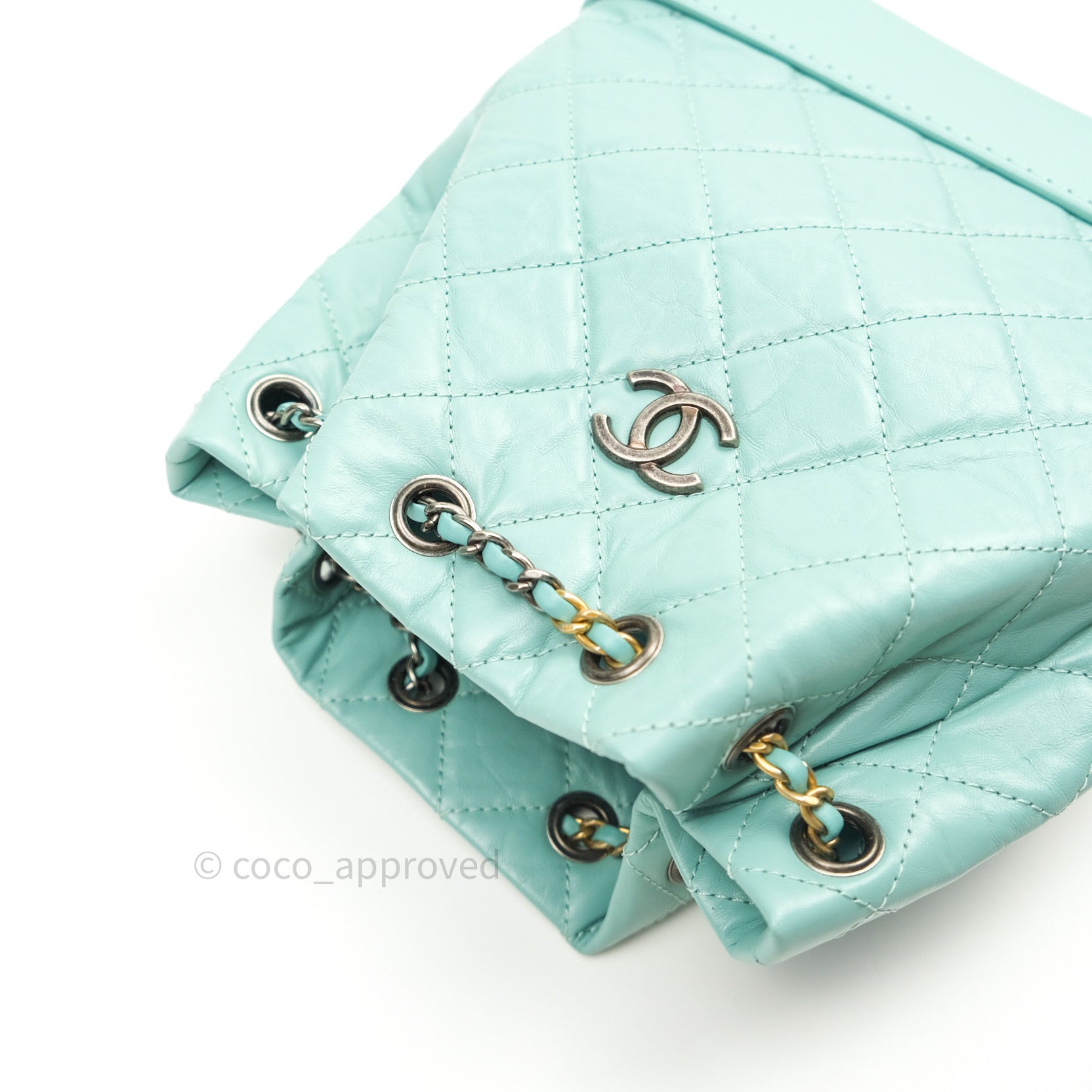 Chanel Bi-Colour Calfskin Small Gabrielle Backpack, myGemma, SG