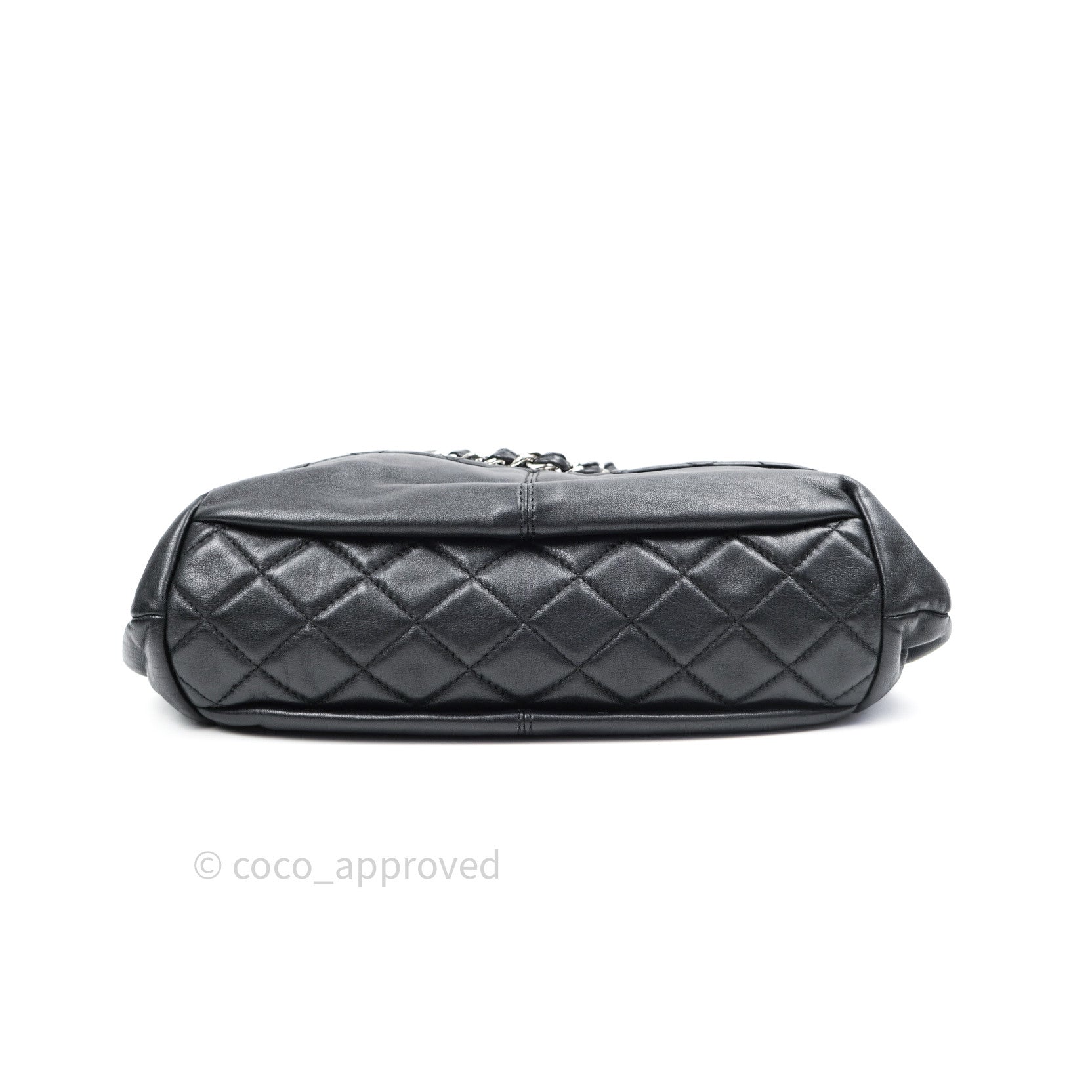 Chanel Quilted Large Trianon Messenger Black Calfskin Flap – Coco Approved  Studio