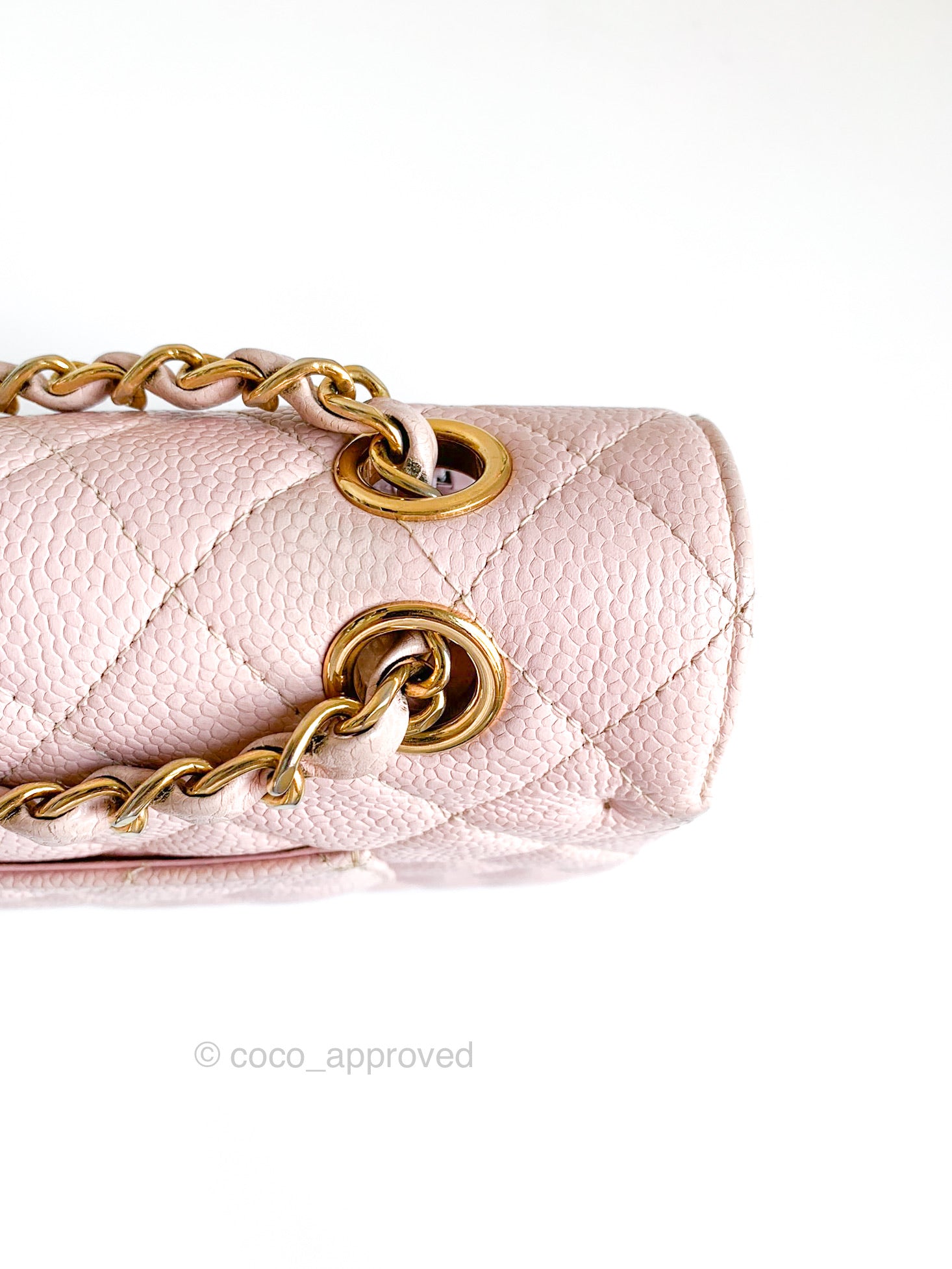 06 Chanel Pink Caviar Medium Classic Double Flap Bag 24k GHW – Boutique  Patina