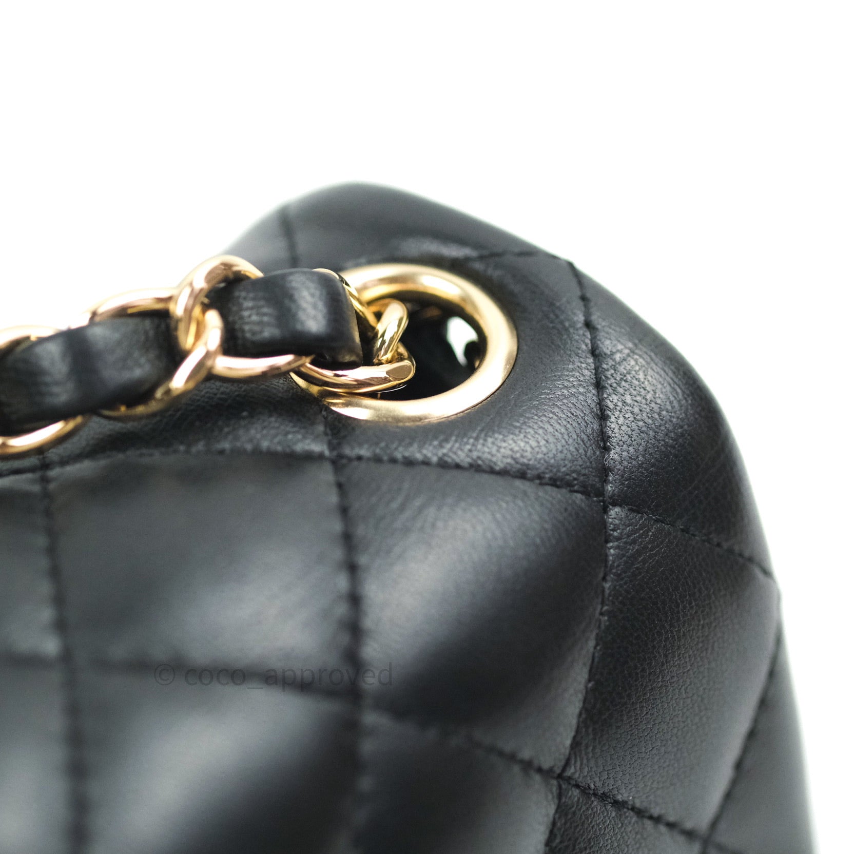 Chanel Mini Flap Bag With Pearl And Woven Chain CC Logo