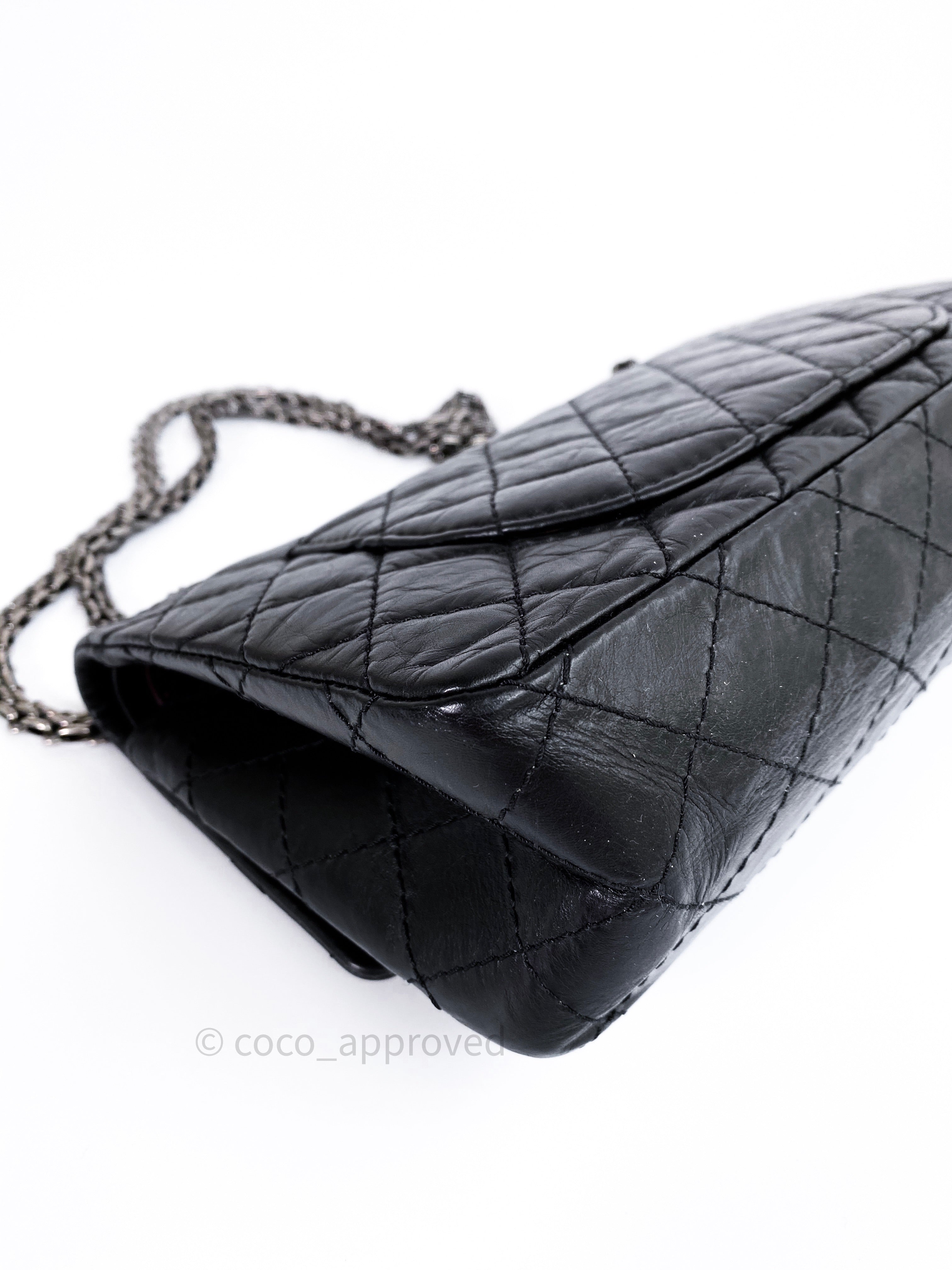 Chanel Black Aged 2.55 Reissue Flap 225 Bag – The Closet