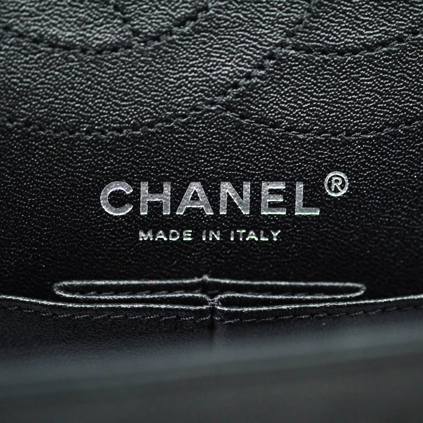 Chanel 2.55 Quilted Reissue 226 Double Flap So Black Crumpled