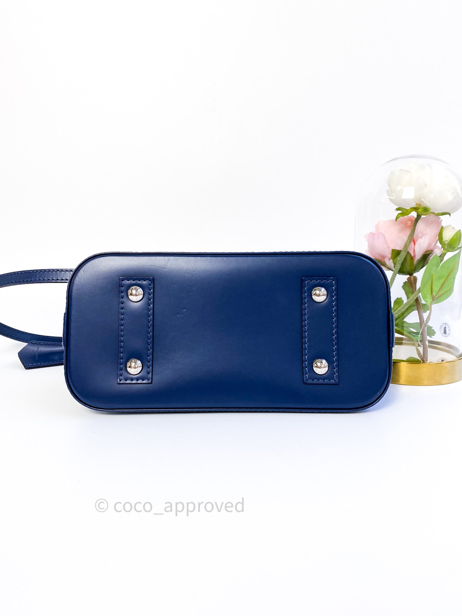 Louis Vuitton Epi Alma BB Orange Silver Hardware – Coco Approved