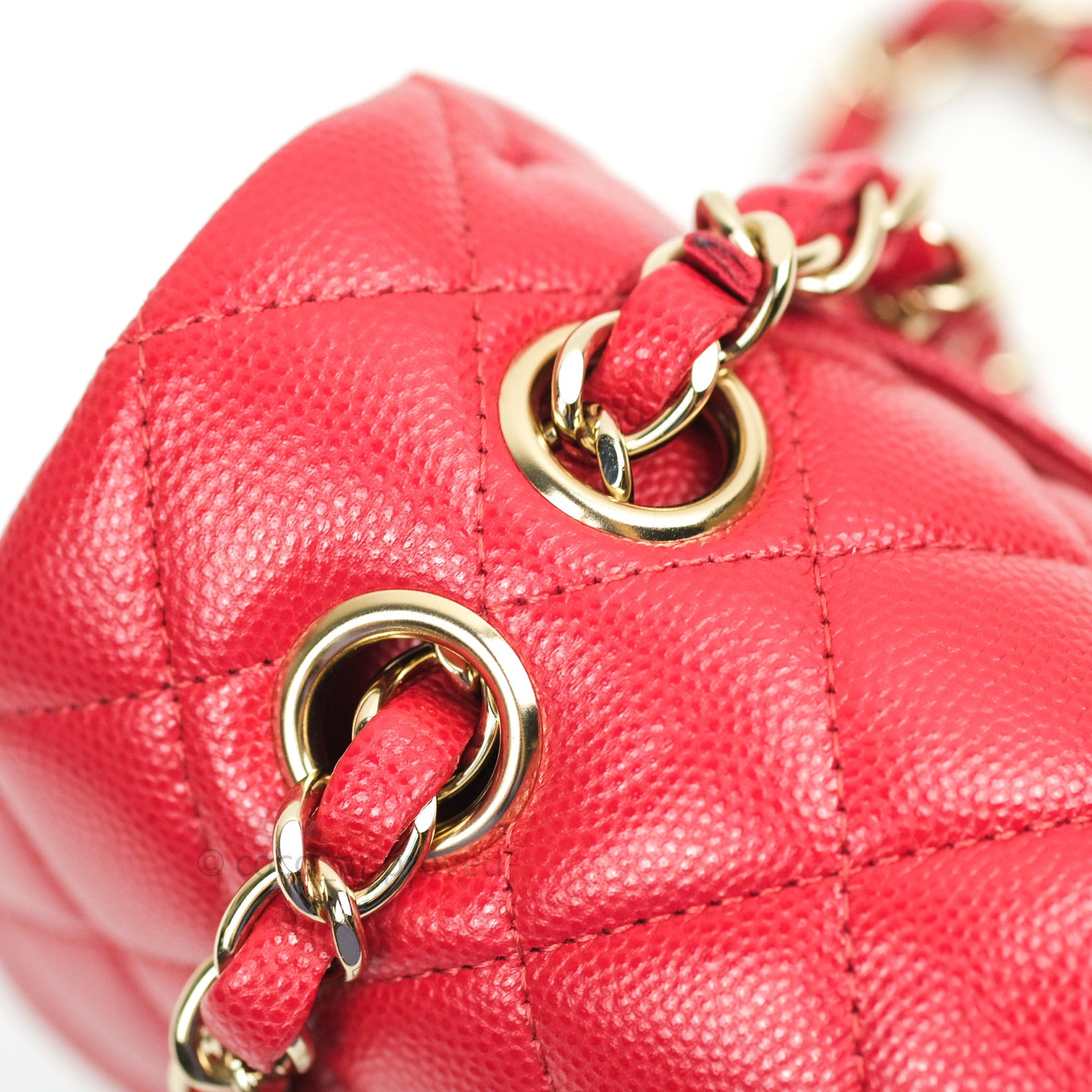 Chanel Classic Small S/M Flap Red Caviar Gold Hardware 19B – Coco Approved  Studio