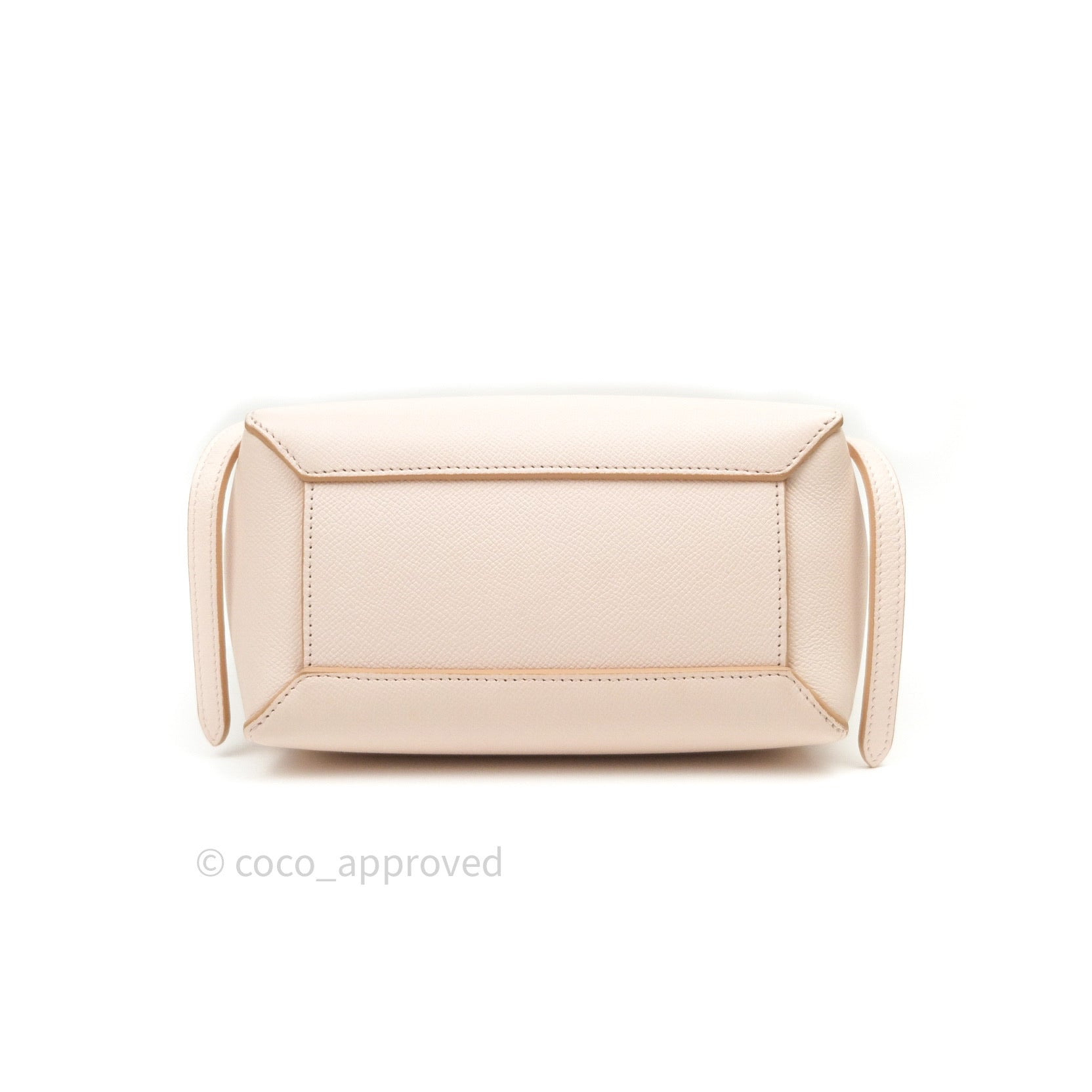 Celine Micro Belt Bag Yellow Grained Calfskin Silver Hardware – Coco  Approved Studio
