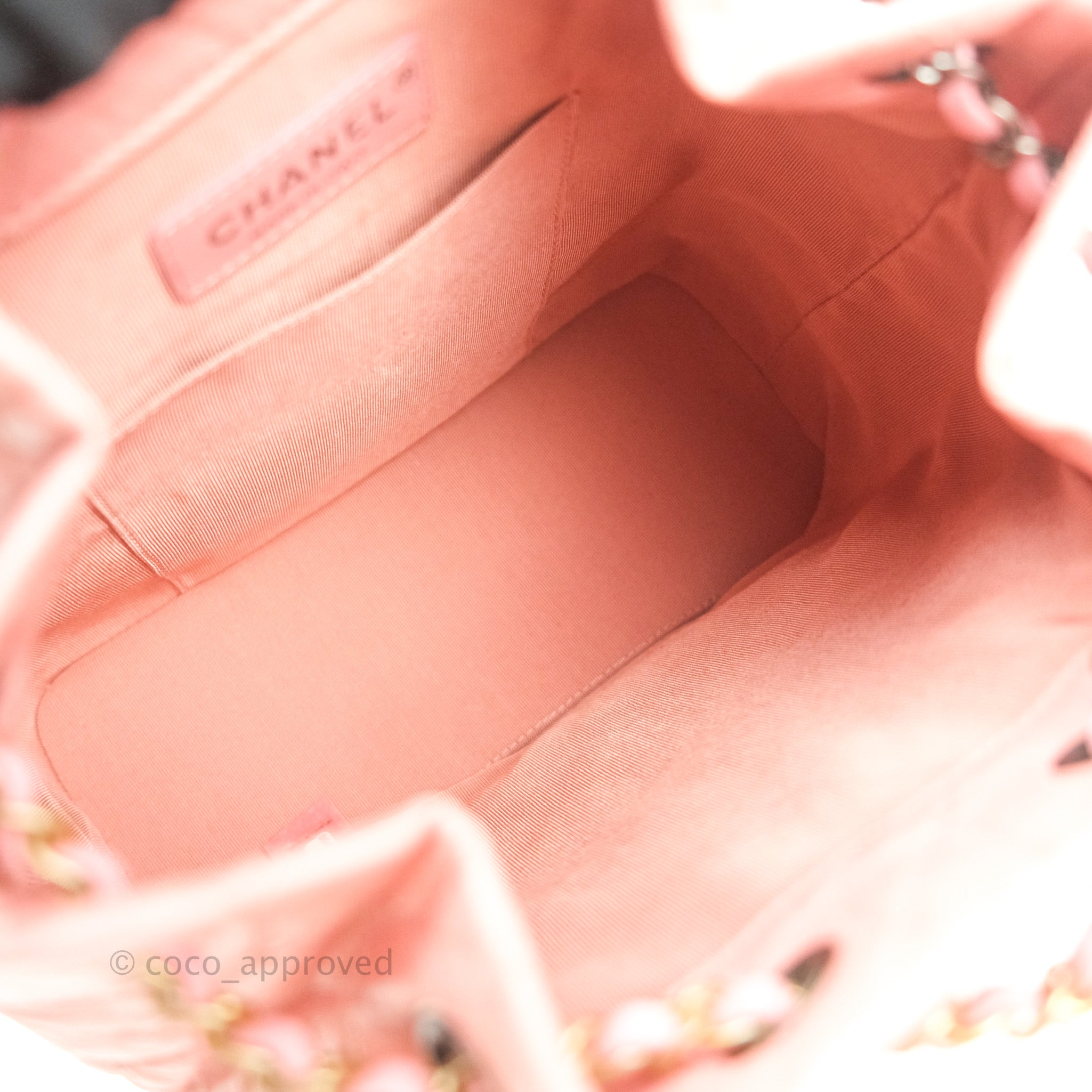 Chanel 2019 Small Tweed Gabrielle Backpack - Pink Backpacks, Handbags -  CHA489546