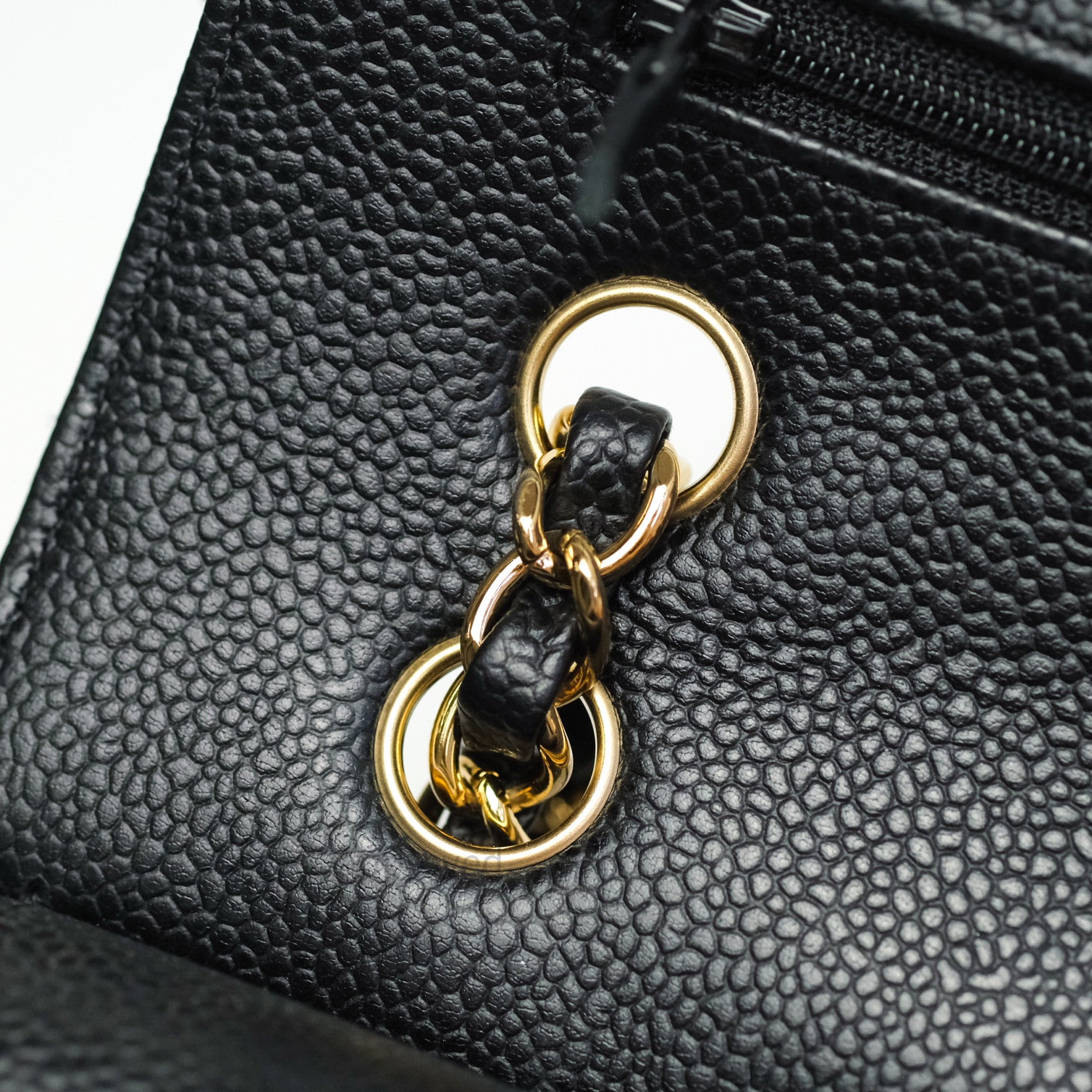 Inside a Medium Classic Chanel Double Flap Bag - Lollipuff