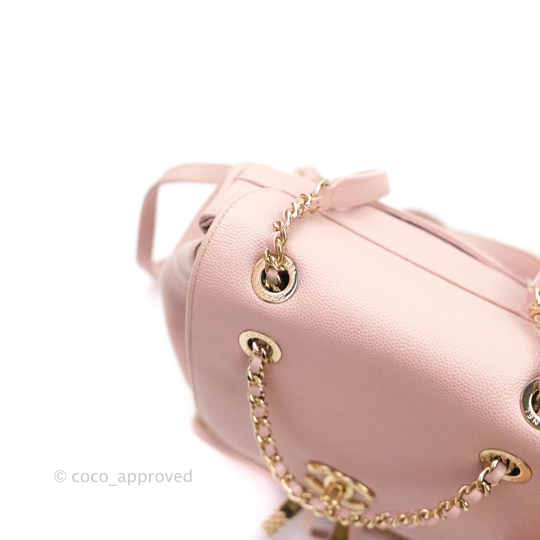 $5500 CHANEL Business Affinity Small Pink caviar gold hard Ware Bag -  Organic Olivia